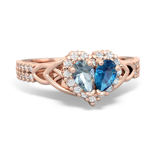 aquamarine-london topaz keepsake engagement ring