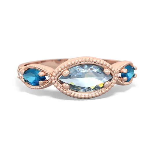 aquamarine-london topaz milgrain marquise ring