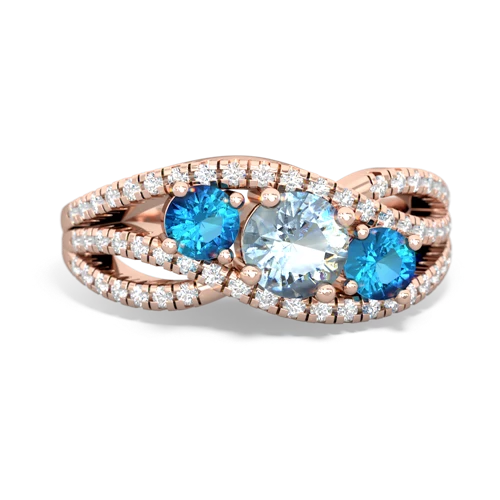 aquamarine-london topaz three stone pave ring