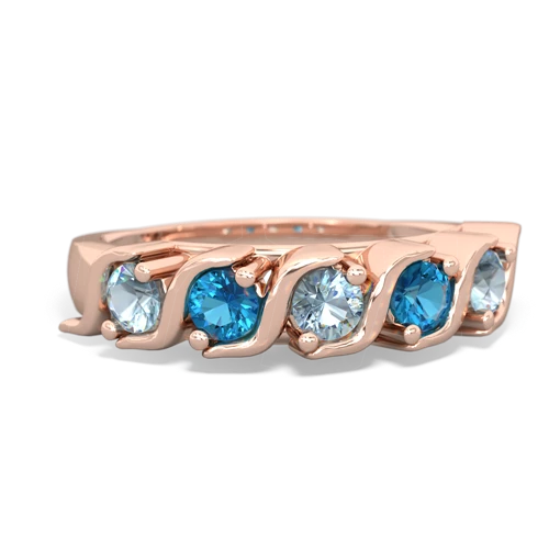 aquamarine-london topaz timeless ring