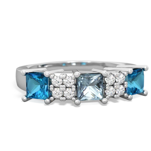 aquamarine-london topaz timeless ring