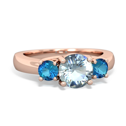 aquamarine-london topaz timeless ring