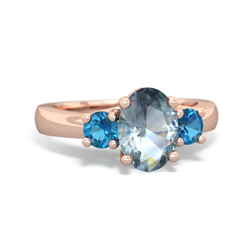 aquamarine-london topaz timeless ring