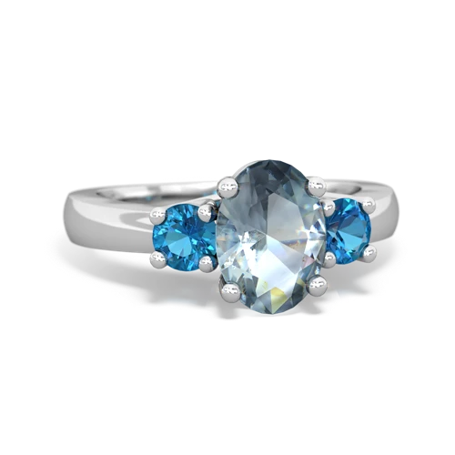 aquamarine-london topaz timeless ring