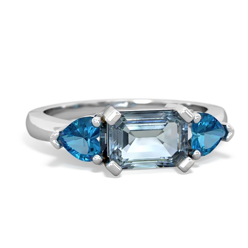 aquamarine-london topaz timeless ring