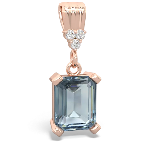 aquamarine timeless pendant