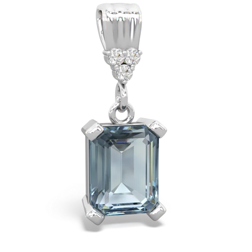 aquamarine timeless pendant