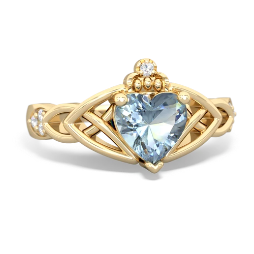 aquamarine love rings