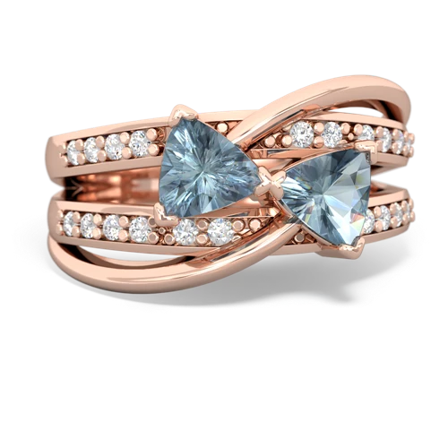 aquamarine couture ring