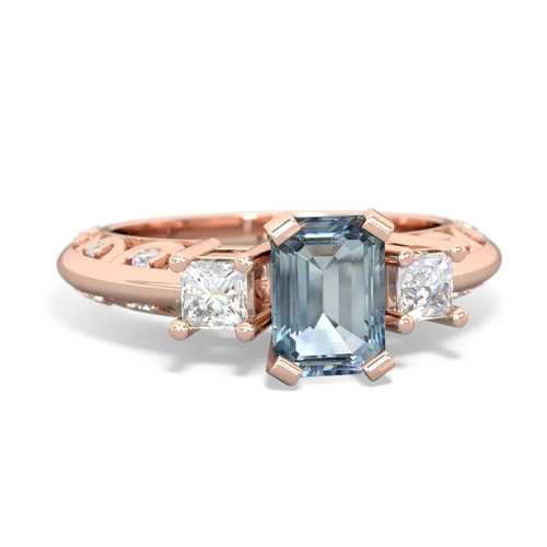 aquamarine engagement ring