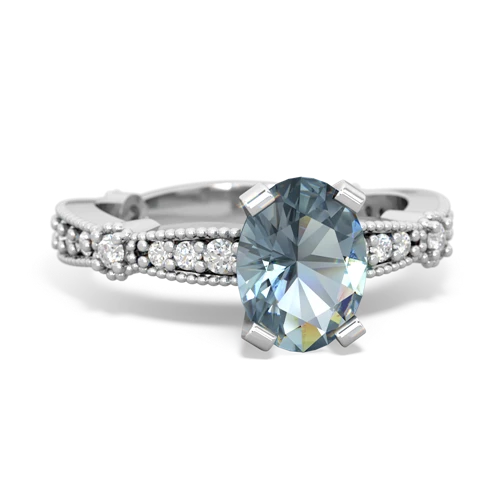 aquamarine engagement ring