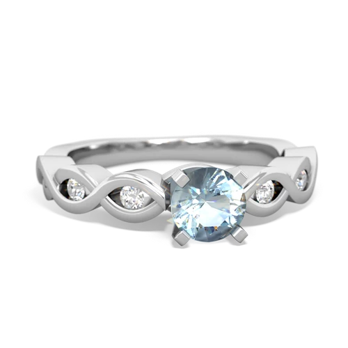 aquamarine engagement ring