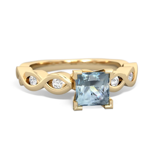 aquamarine engagement ring