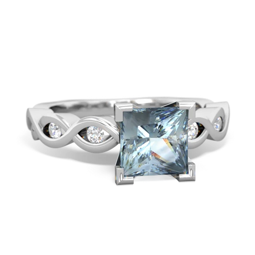 aquamarine engagement ring