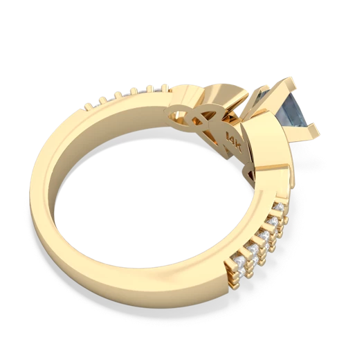 aquamarine engagement rings