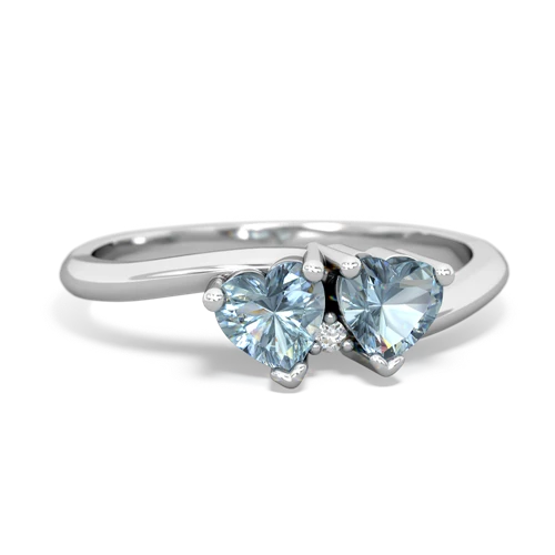 aquamarine sweethearts promise ring