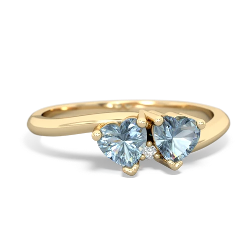 aquamarine sweethearts promise ring