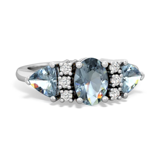 aquamarine timeless ring