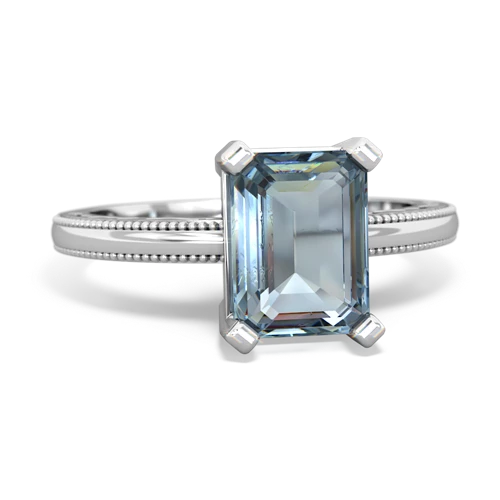 aquamarine timeless ring