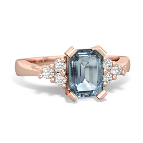 aquamarine timeless ring