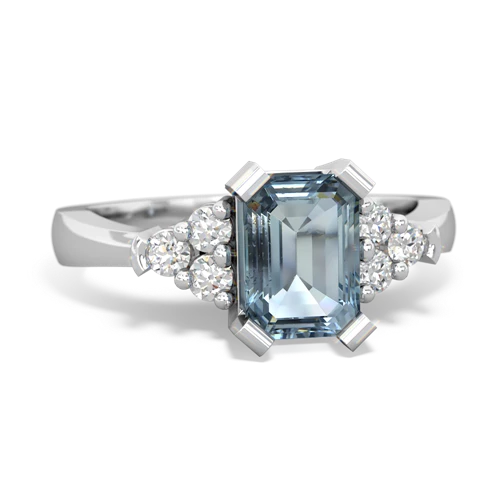 aquamarine timeless ring