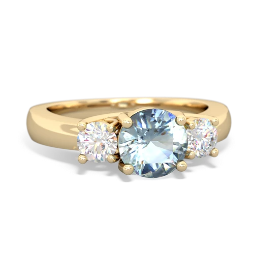 aquamarine timeless ring