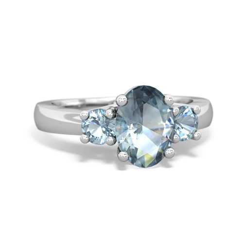 aquamarine timeless ring