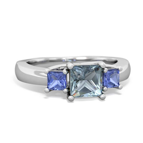 aquamarine-tanzanite timeless ring