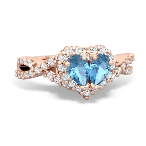 blue topaz-blue topaz engagement ring