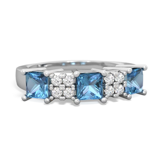 blue topaz-blue topaz timeless ring