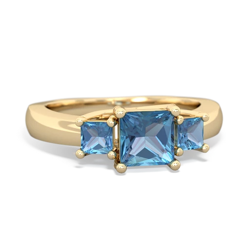 blue topaz-alexandrite timeless ring