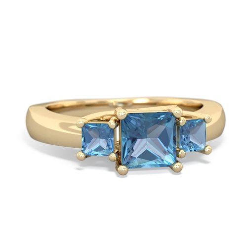 blue topaz-blue topaz timeless ring