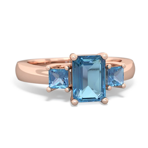 blue topaz-lab ruby timeless ring