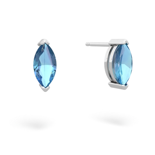 blue topaz  earrings