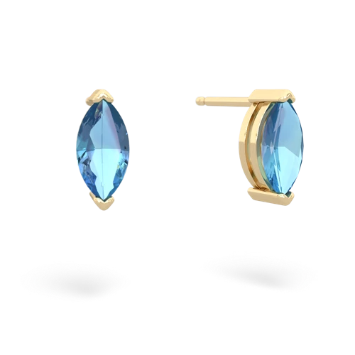 blue topaz  earrings