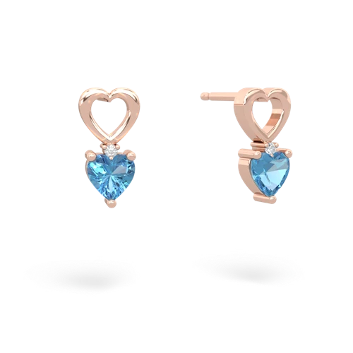 Blue Topaz Simply Elegant Genuine Swiss Blue Topaz earrings Earrings