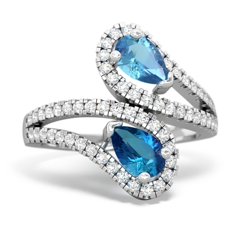 blue topaz-london topaz pave swirls ring