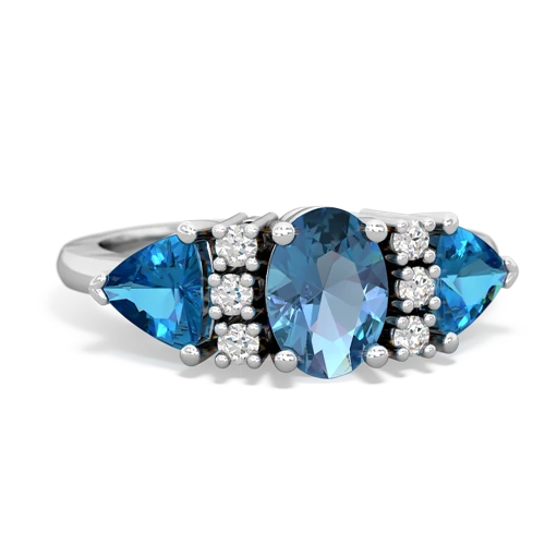 blue topaz-london topaz timeless ring