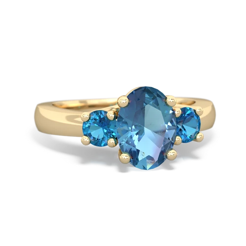 blue topaz-london topaz timeless ring