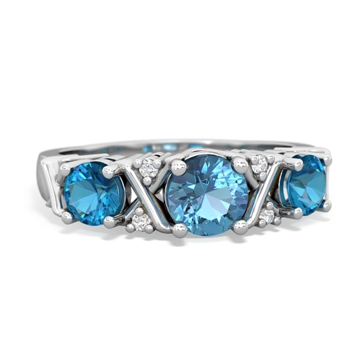 blue topaz-london topaz timeless ring