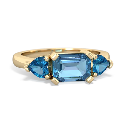 blue topaz-london topaz timeless ring