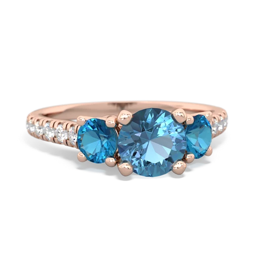 blue topaz-london topaz trellis pave ring