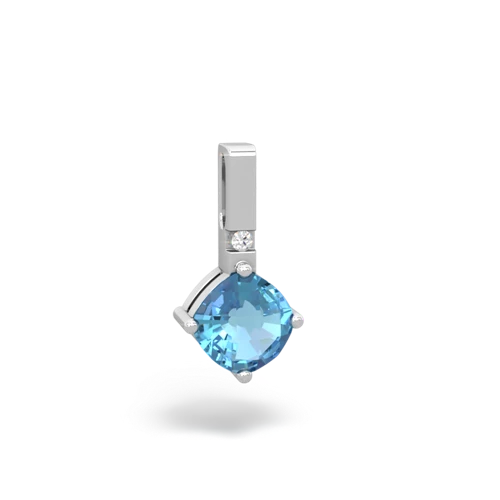 blue topaz timeless pendant