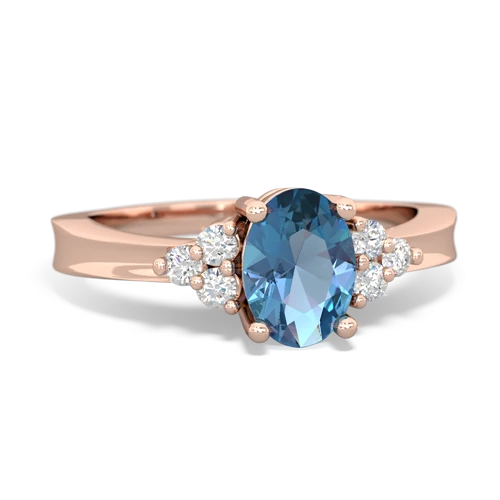 blue topaz timeless ring