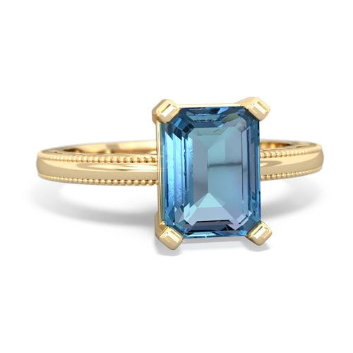 blue topaz timeless ring