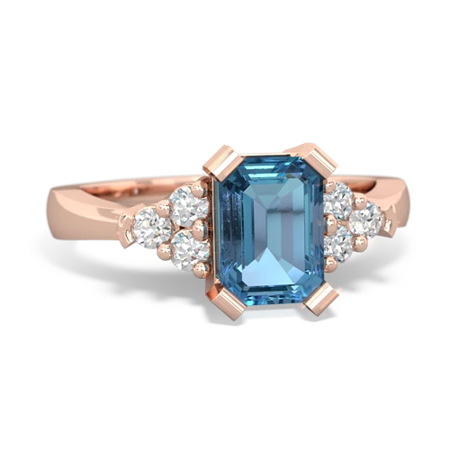 blue topaz timeless ring