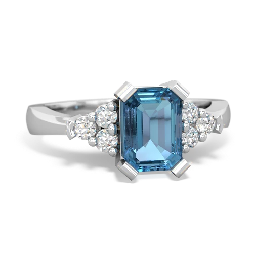 blue topaz timeless ring