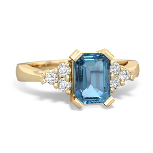 blue topaz timeless ring