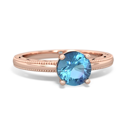 blue topaz timeless ring