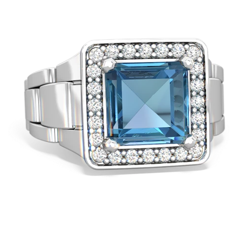 blue topaz watch ring ring